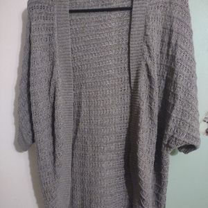 Woman's Crochet Ribbed Shrug cartigan pattern